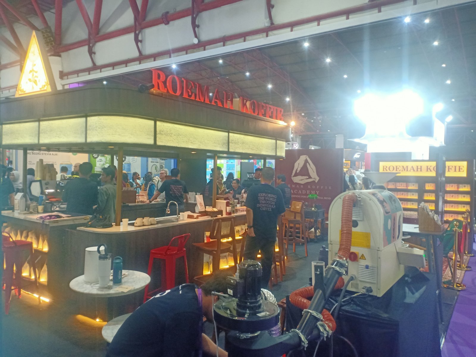 Booth Roemah Koffie di pameran